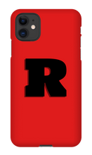 Ryan Syed iPhone Case Black Logo