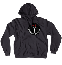 BlackHeartMan Hoodies (No-Zip/Pullover- Red Heart)