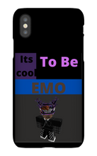 Its Cool To Be Emo iPhone Case