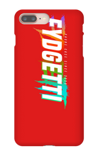 FYDGETTI White Text Design iPhone Case