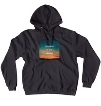Happiness is the Meaning Hoodies (No-Zip/Pullover)