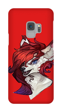 Crimson Bust Samsung Phone Case (Art by Siqueira)