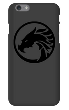 QcDragonz iPhone Phone Cases Black Logo