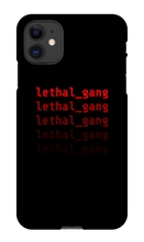 lethal_gang iPhone Phone Cases