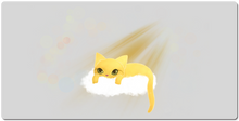 Gatito sol que ilumina mi vida Gaming Mousepad