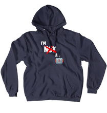 IM A BOT Hoodies (No-Zip/Pullover)