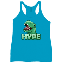 dinoHype womens racerback