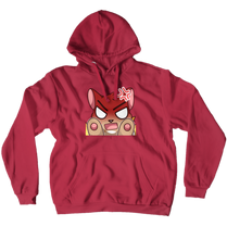 Chinchincy Angry Hoodie (No-Zip/Pullover)