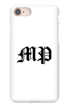 MP white iPhone Phone Cases