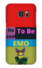 Cool To Be EMO Samsung Phone Case(ColorBright FTX)
