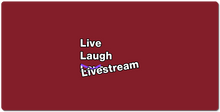 Live Laugh Livestream Twitch Colors