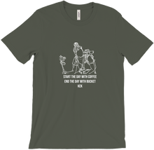 PPIM Coffee and Bucket, White Lettering T-Shirt
