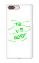 Silent "e" iPhone Phone Case
