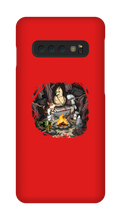 jinzee Forest Reading Samsung Phone Cases