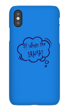 DRAMA iPhone Phone Cases