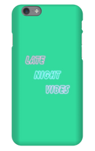 Late Night Vibes iPhone Case