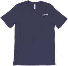 Classic white Jeek logo T-Shirt (Multiple colours)