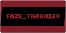 faze_trash124 XXL Gaming Mousepad