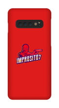 Funda de iphone con el logo de IMPROSITO