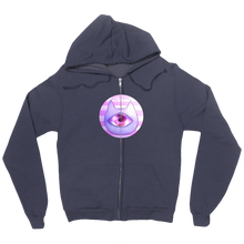 Ako eye Zip Up Hoodie