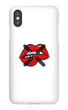 Hitmarker on the Lips iPhone Phone Cases