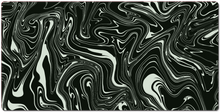 Black and White Distorted XXL Mousepad