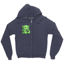 littlecthulhugamer Zip Up Hoodie