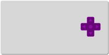 Purple D-Pad Gaming Mousepad