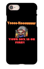 Sox on Fire iPhone Phone Cases