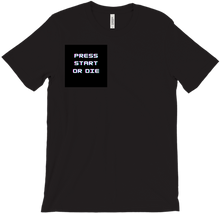 press start or die t-shirt