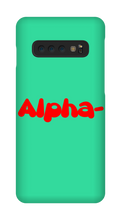 Alpha- Samsung Phone Case