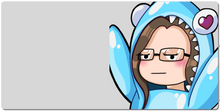 Cuddles Shark Gaming Mousepad