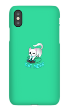 kat_mess iPhone Phone Cases