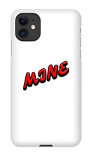 MINE iPhone Phone Cases