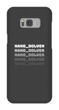 Nano_Dolven's Samsung Phone Cases White Text
