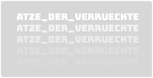 Atze_der_Verrueckte XXL Gaming Mousepad