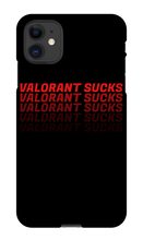 Valorant Sucks iPhone Phone Cases