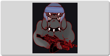 maddog_rico XXL Gaming Mousepad
