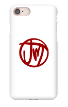 Jonah Moore iPhone Phone Cases (Red Logo)