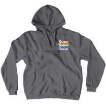 QSS Hoodie (No-Zip/Pullover) - white text