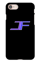 J F logo iPhone Phone Cases