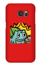 This Is Fine Bulbasaur Samsung Phone Cases