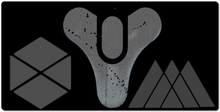 Destiny Classes Sans Name XXL Mousepad