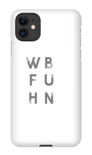 wbfuhn iPhone Case