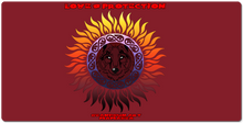 deskmat love and protection blk