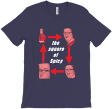 the square of Spicy. T-shirt