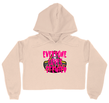 everyone loves stewie hoodie-women-cropped