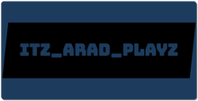 Itz_Arad Playz XXL Gaming Mousepad