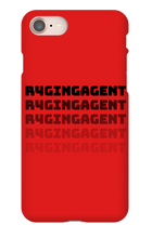 r4gingagent iPhone Phone Cases
