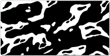 Black & White, Coral XXL Gaming Mousepad